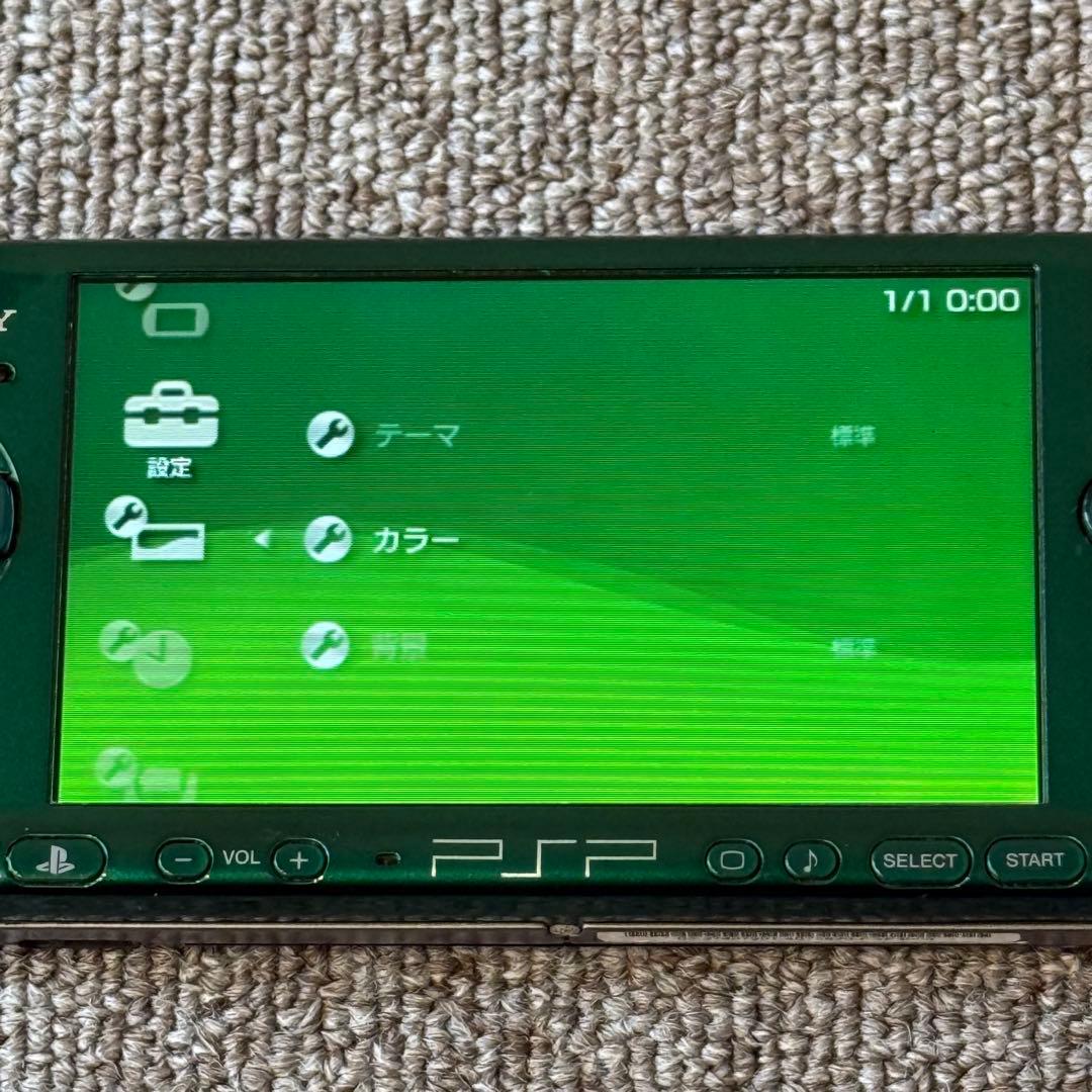 PSP-3000 本体 グリーン