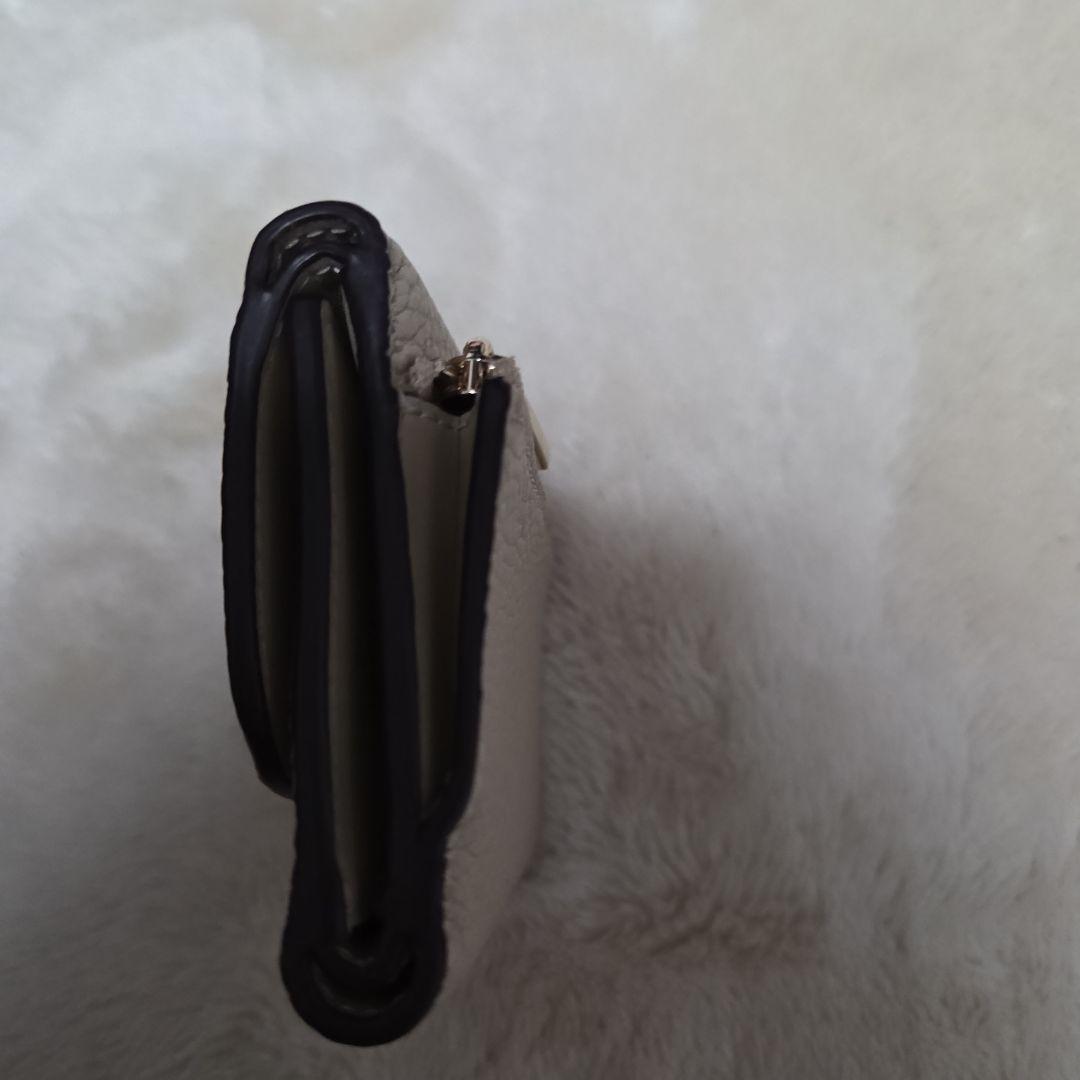 kate spade 三つ折り財布 グレー