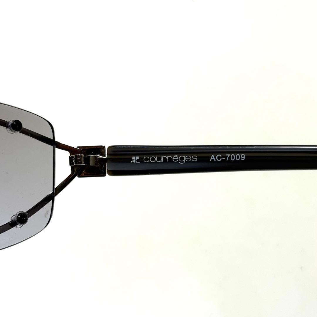 courreges sunglasses リムレス クレージュ サングラス