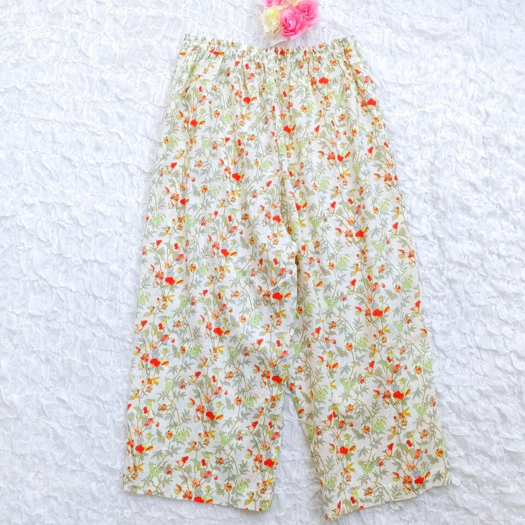 【美品】Amour LIBERTY fabric　ルームウェア　パジャマ　半袖