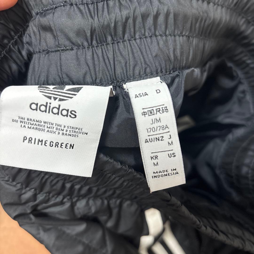 adidas キルティング ジャージパンツ M