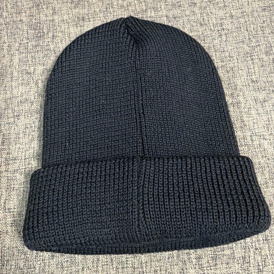 セントマイケル24AW ニットキャップ　knit cap 黒