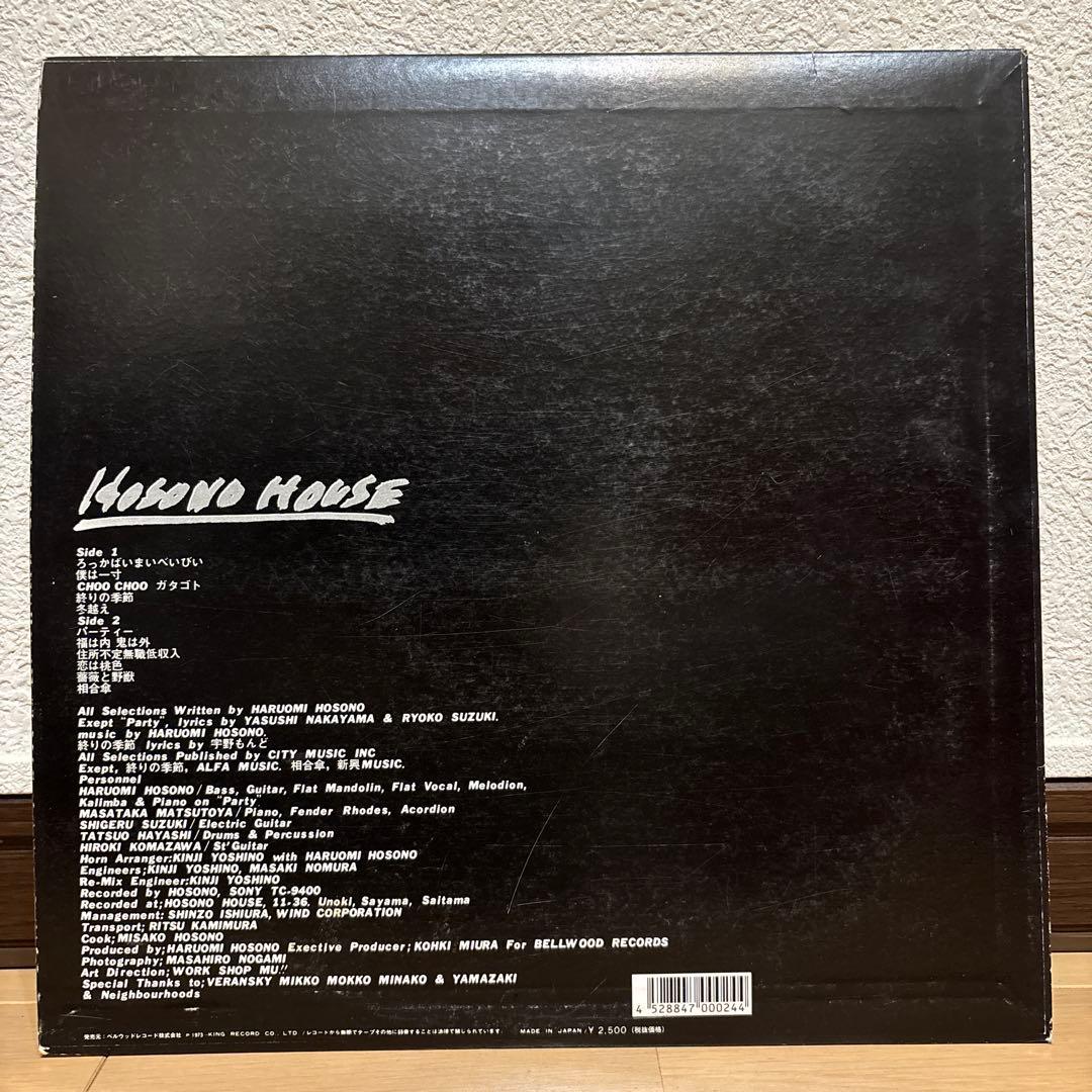 細野晴臣 レコード 2点セット Cochin Moon Hosono House