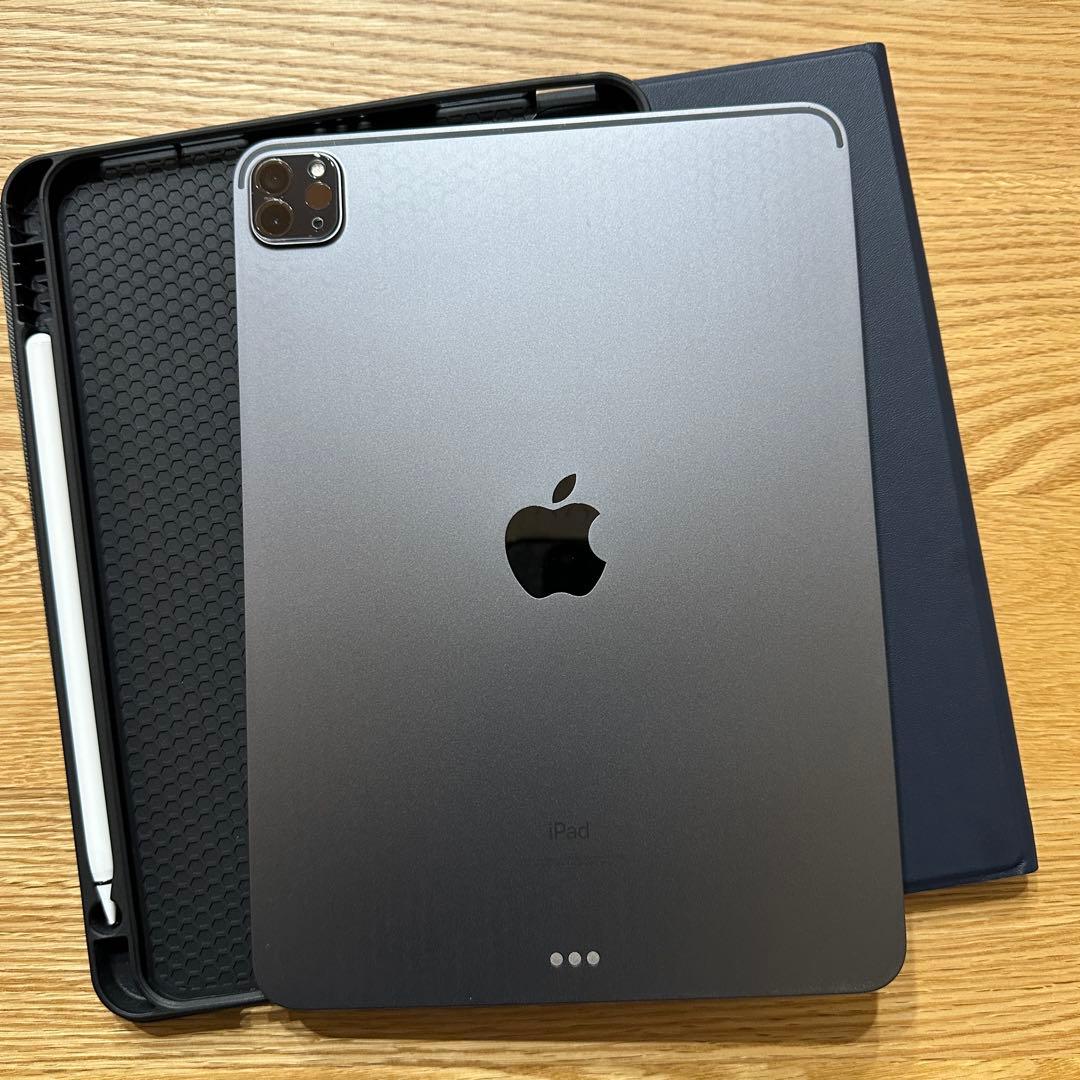 iPadPro11第3世代128gbスペースグレーWi-Fi美品(ケース等付き)
