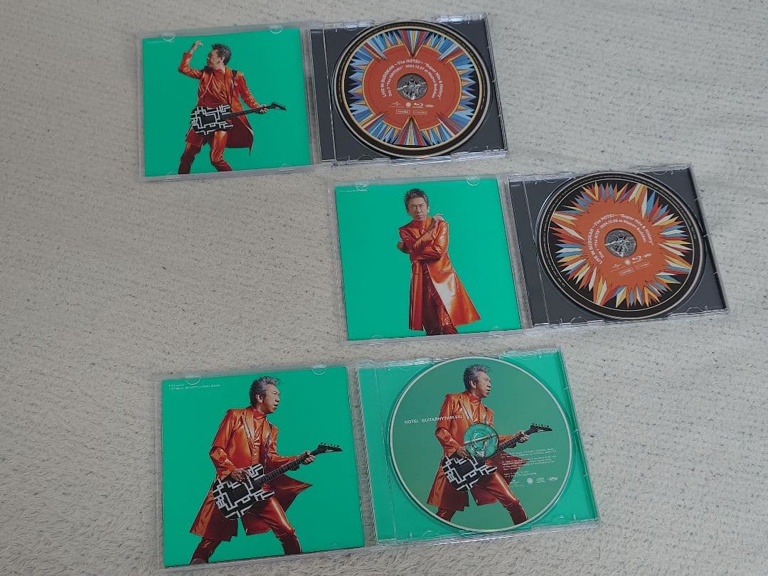 布袋寅泰　ギタリズムⅧ　GUITARHYTHM VIII　CD+2Blu-ray
