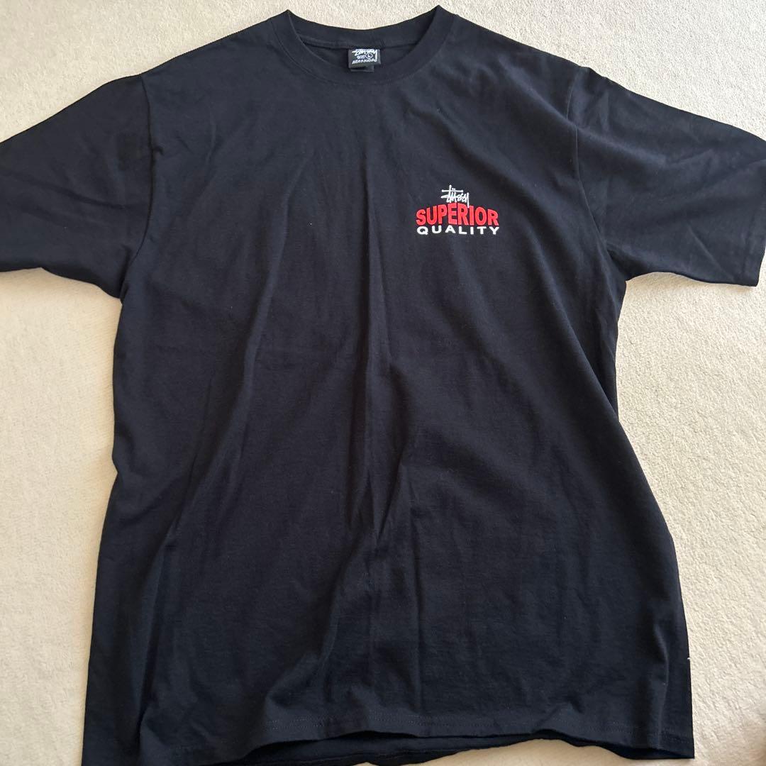 Stüssy ブラック Tシャツ Lサイズ