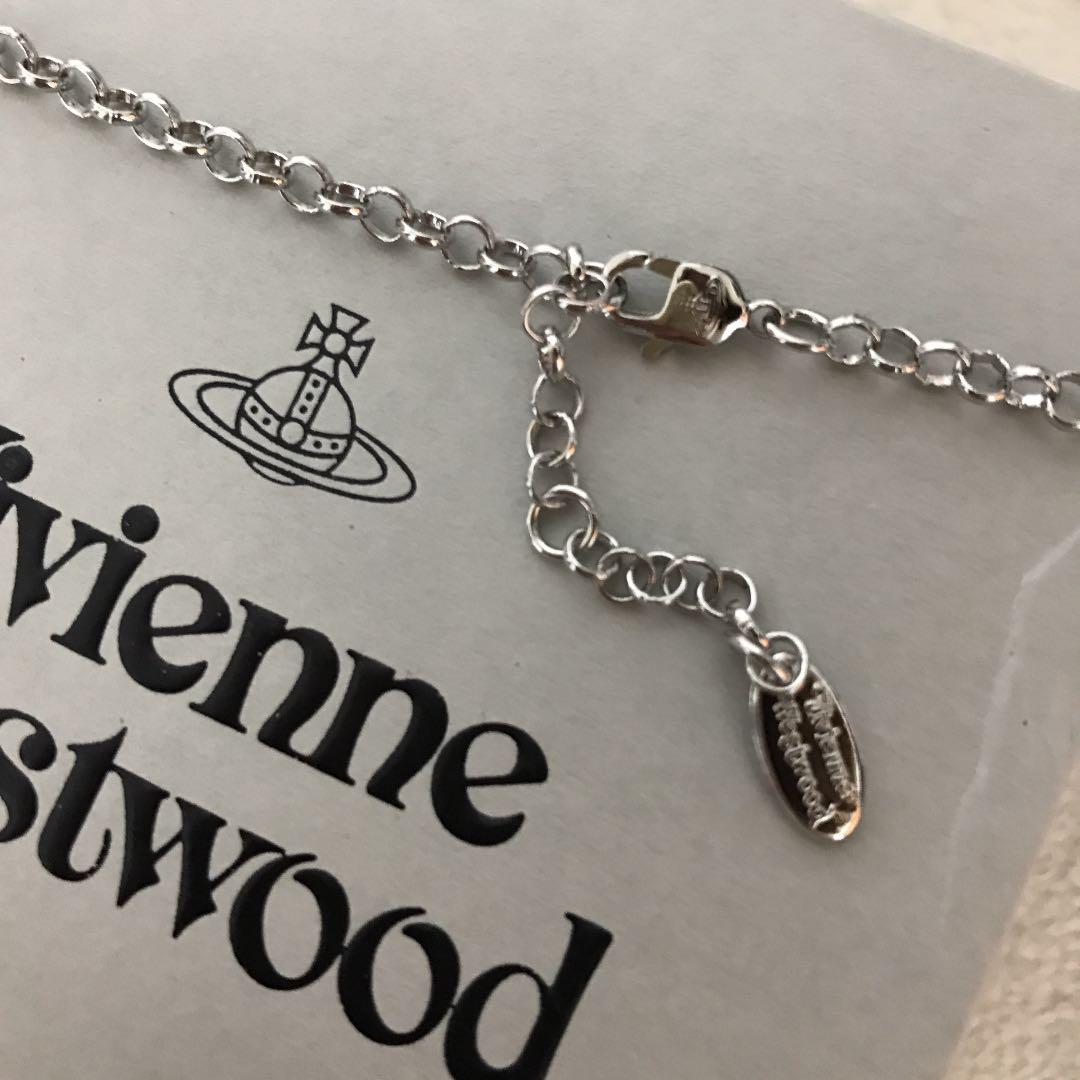 Vivienne Westwood ミニバスレリーフオーブネックレス　シルバー