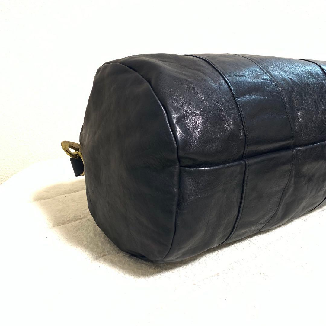 極美品 JAS M.B. x LIFTコラボ 2way　ボストンバッグ 別注 黒