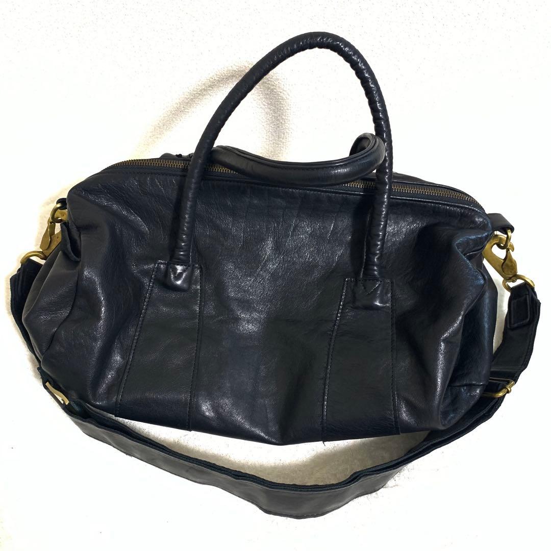 極美品 JAS M.B. x LIFTコラボ 2way　ボストンバッグ 別注 黒