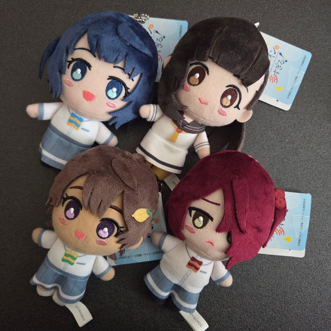 負けヒロインが多すぎる！　デフォルメぬいぐるみ　4種セット