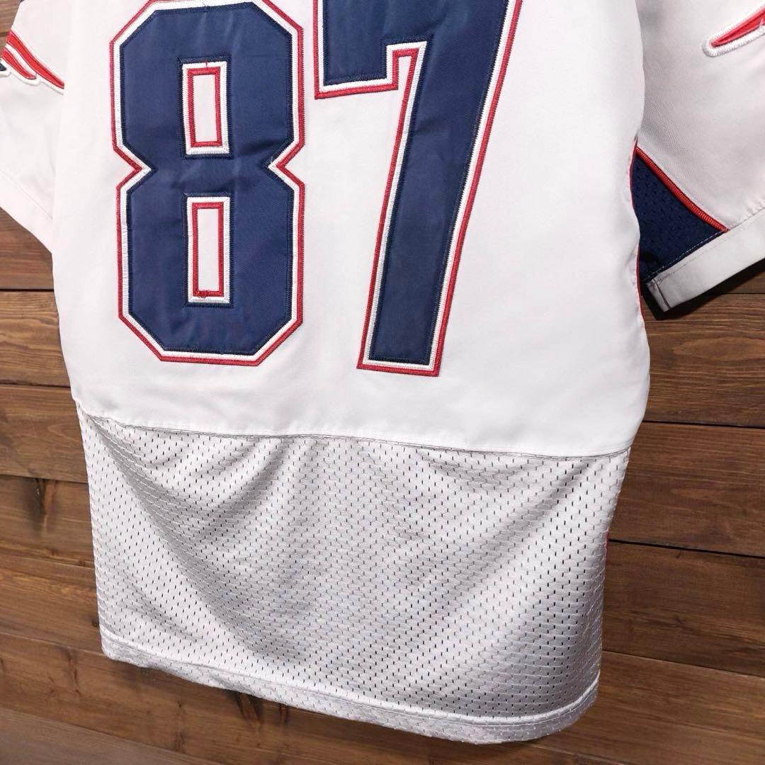 NIKE NFL Patriots ペイトリオッツ アメフト ゲームシャツ L