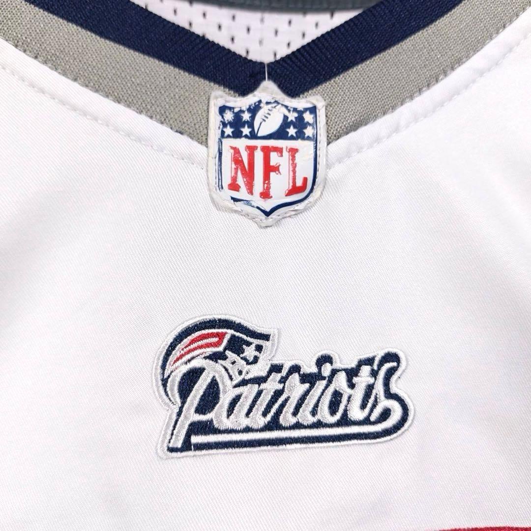 NIKE NFL Patriots ペイトリオッツ アメフト ゲームシャツ L