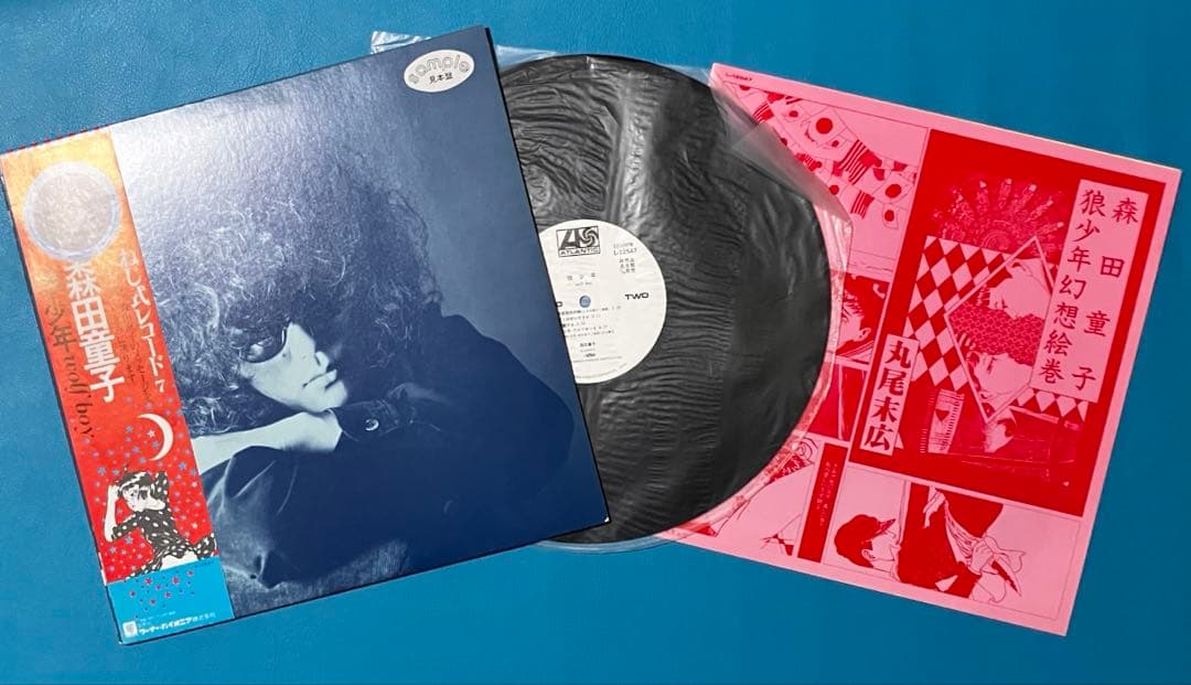 【見本盤】 Doji Morita =森田童子 「狼少年 = Wolf Boy」