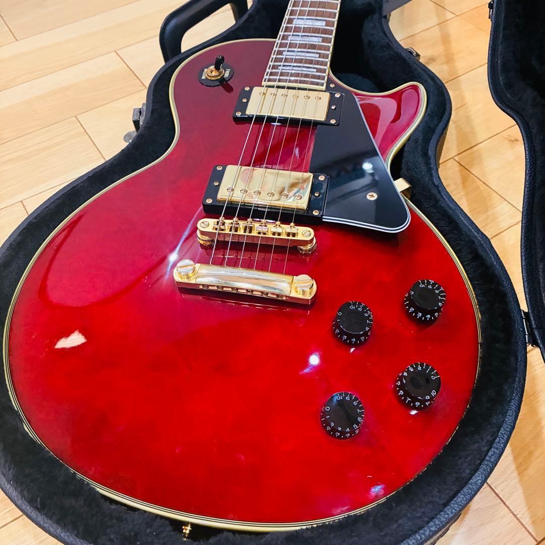 美品 希少 エピフォン Les Paul Custom PRO GROVER