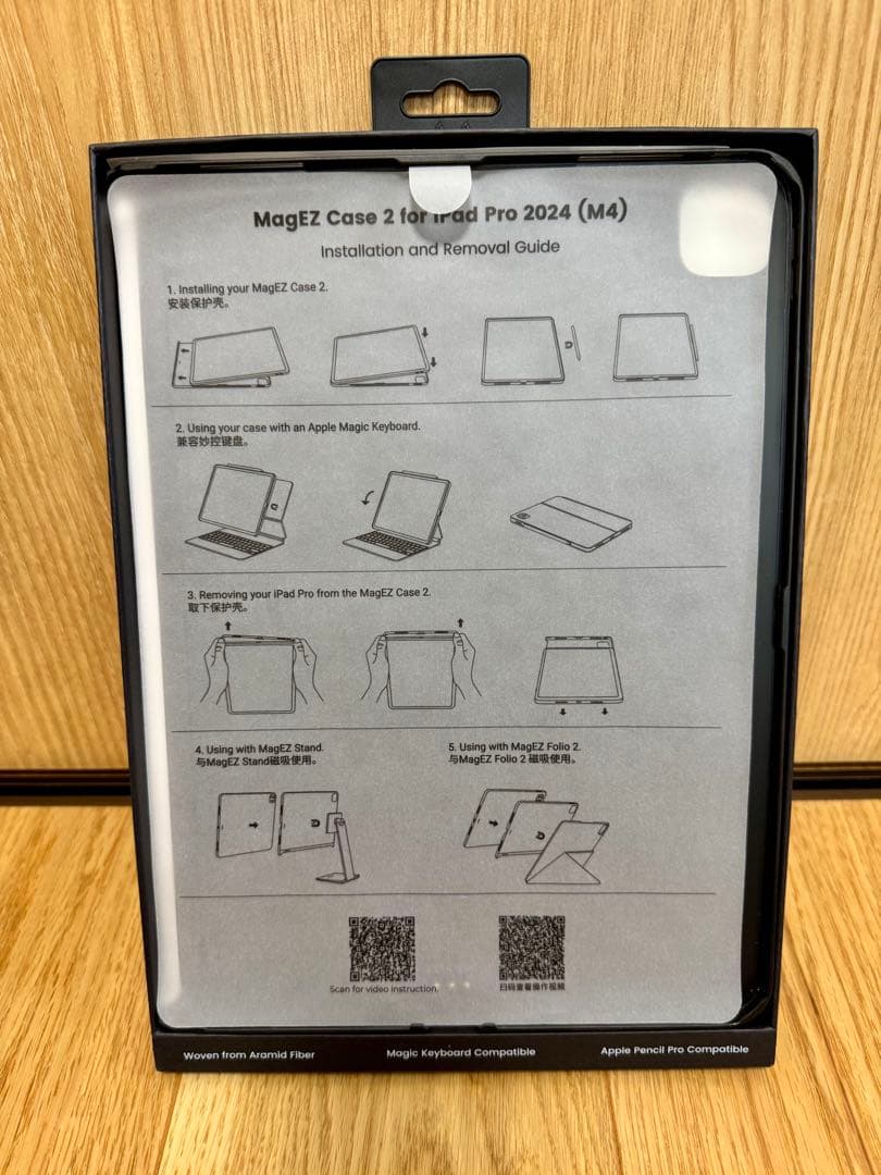 iPadアクセサリー PITAKA MagEZ Case 2 iPad Pro 13