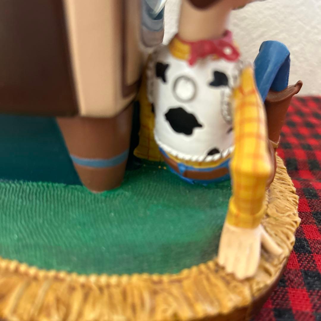 ディズニー　トイストーリー　スノードーム　オルゴール