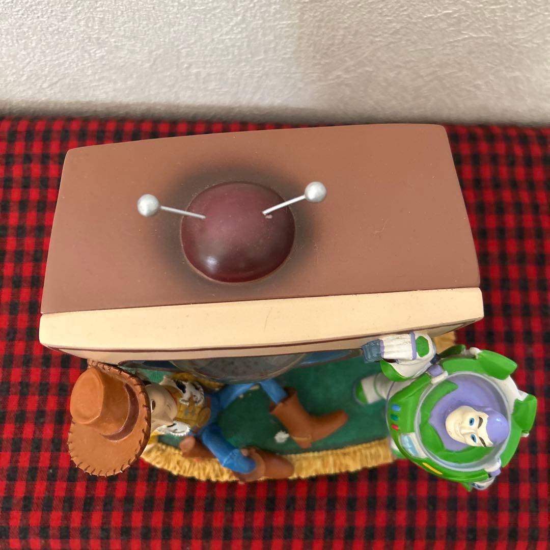 ディズニー　トイストーリー　スノードーム　オルゴール