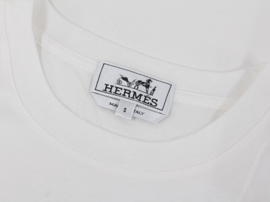 ▲美品 エルメス HERMES パズルパッチ Tシャツ レザーパッチ 24春夏