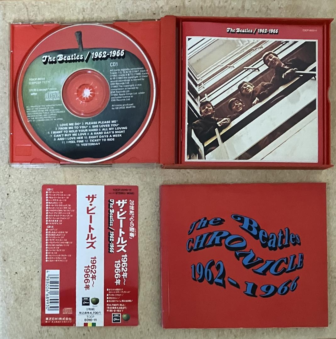 【中古CD】ザ・ビートルズ / 中～後期全オリジナル・アルバム7枚+赤盤・青盤