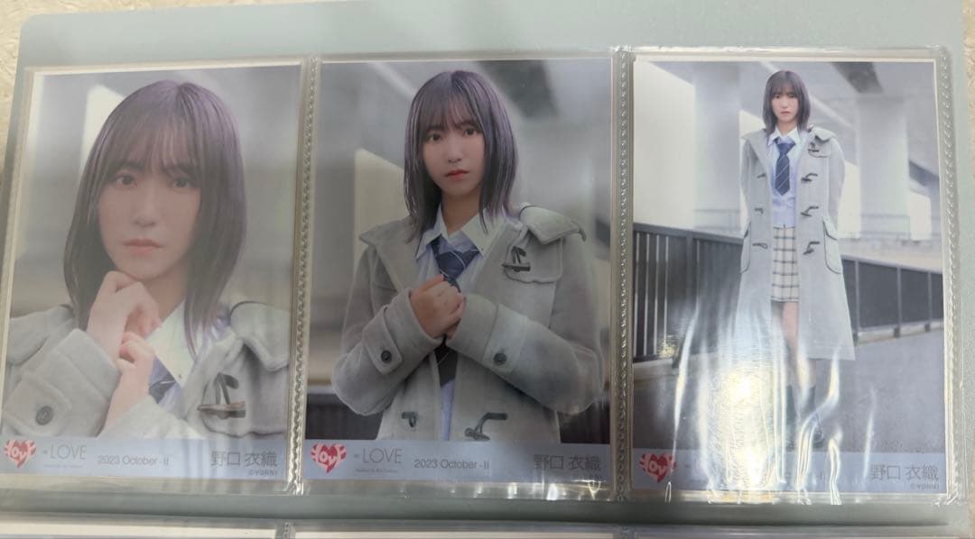 イコラブ 野口衣織 生写真 コンプ まとめ売り