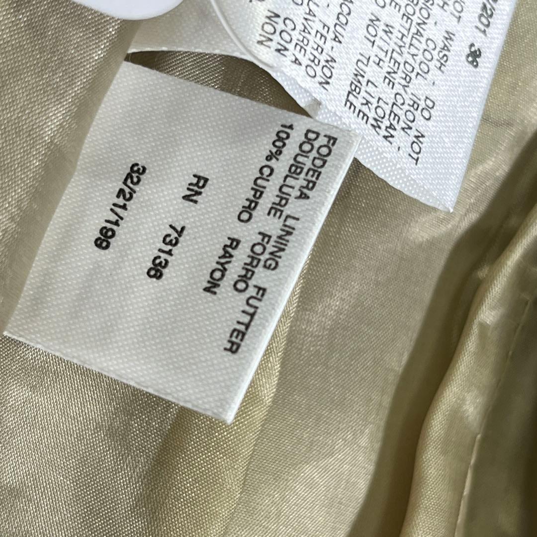 白タグ　MAX MARA イタリア製　テーラードジャケット　38 シングルボタン