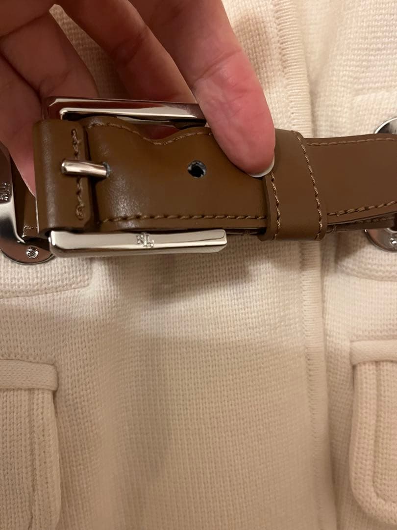 LAUREN RALPH LAUREN ラルフローレン　コットンニットジャケット