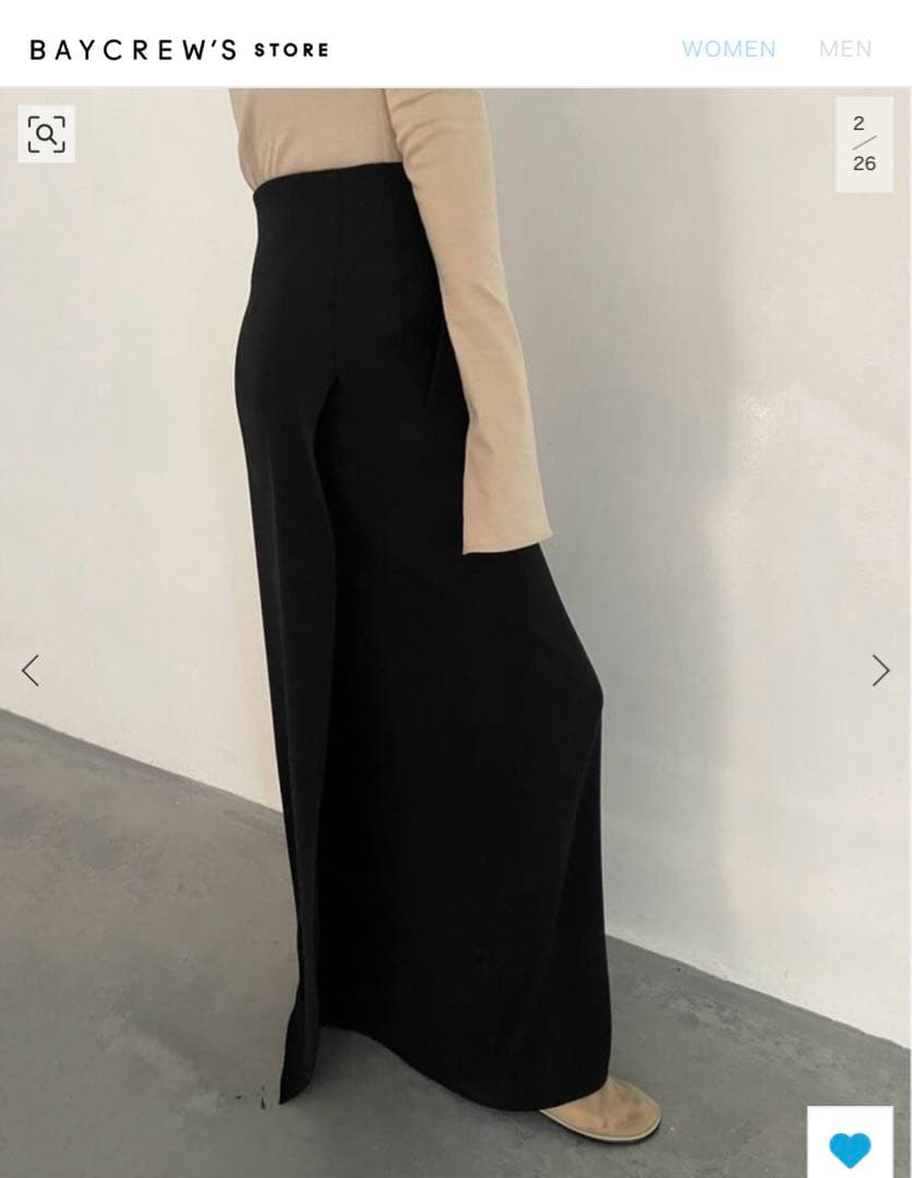 plage MY_unique fit スカート