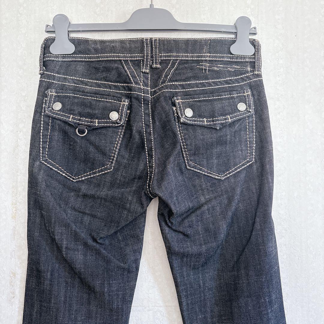 パンツ MARITHE FRANCOIS GIRBAUD flare denim y2k