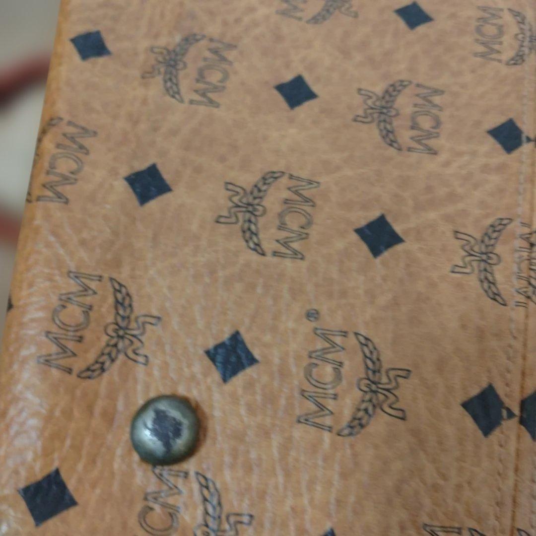 MCM エムシーエム　ヴィンテージ レザーボストンバッグ