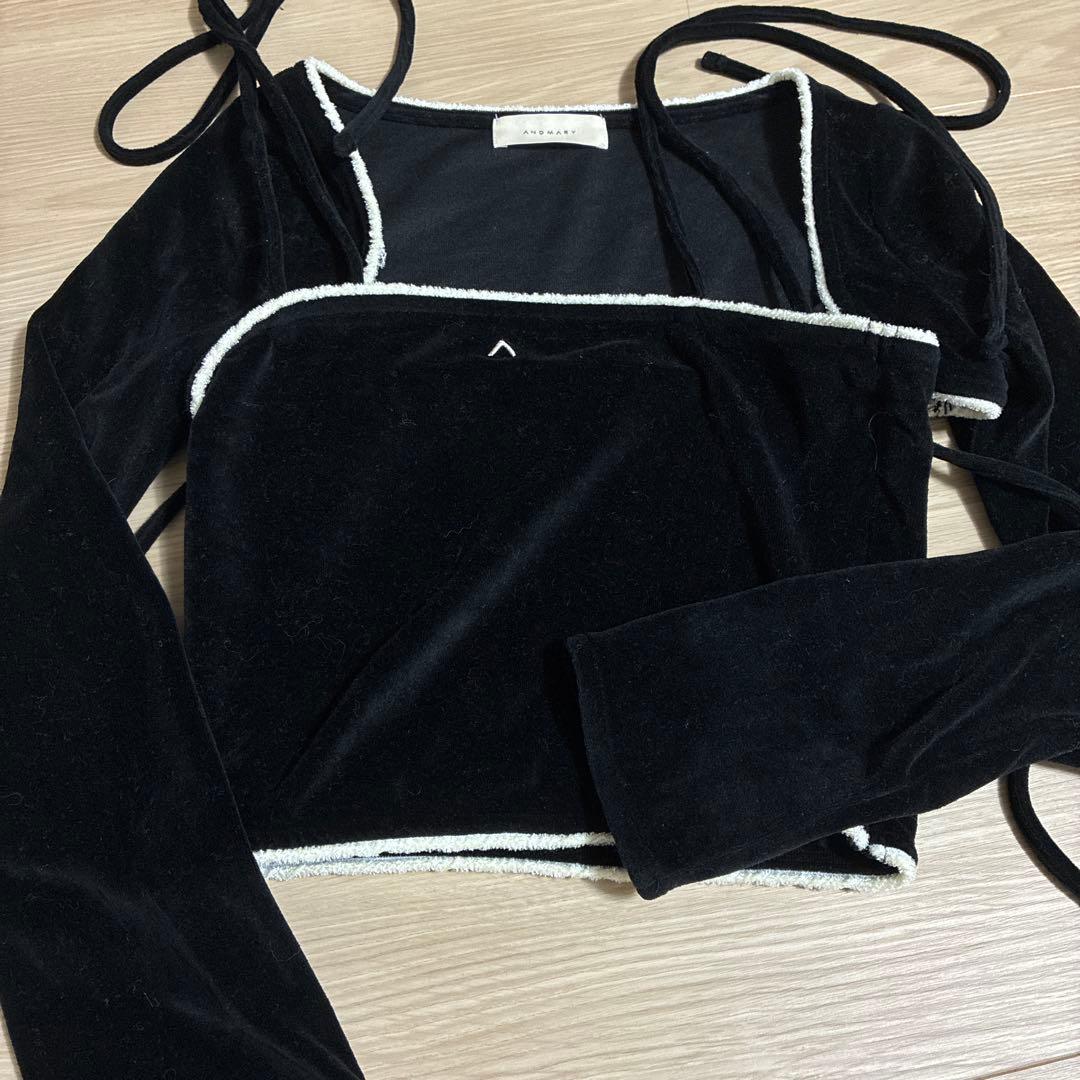 トップス andmary Mila cardigan set