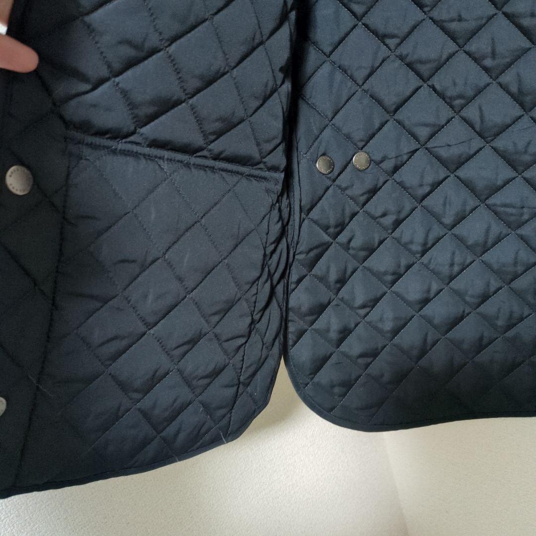 Belstaff ネイビー キルティングベスト ベルスタッフ