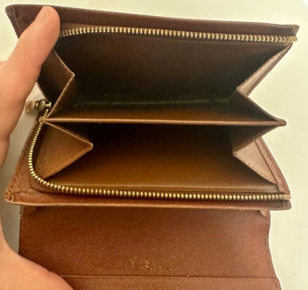LOUIS VUITTON2つ折り財布 モノグラム ポルトモネジップ