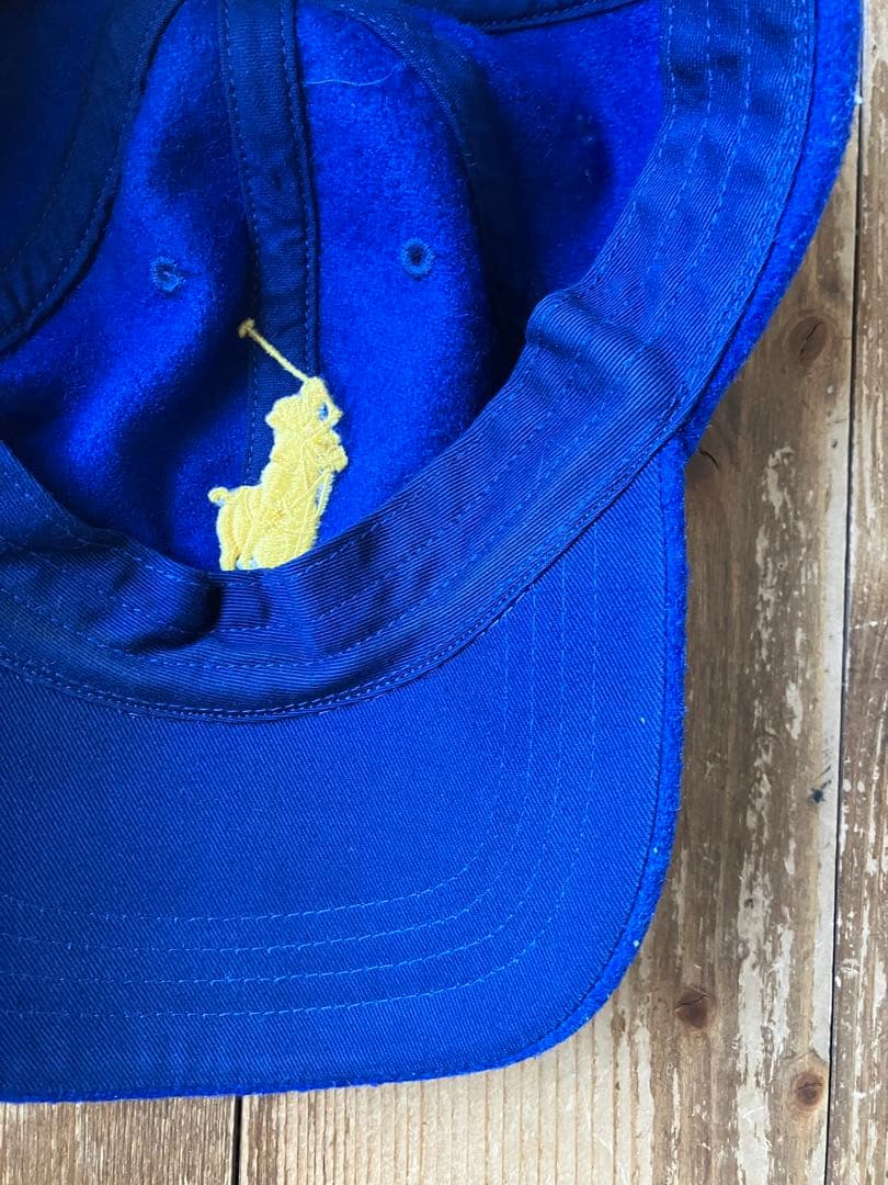 Polo by Ralph Lauren ラルフローレン ウールキャップ 青