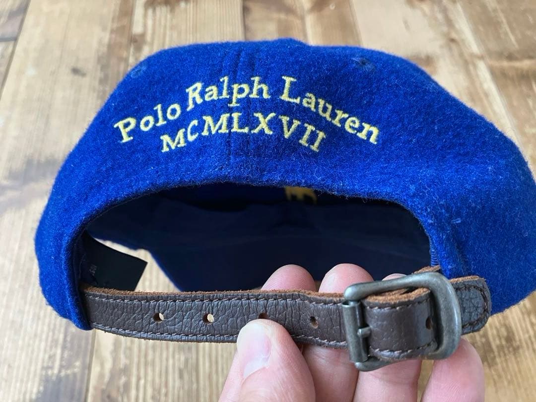Polo by Ralph Lauren ラルフローレン ウールキャップ 青