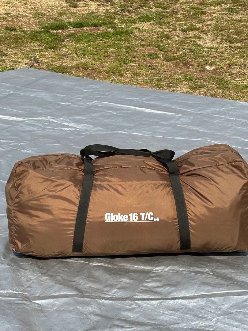 ogawa グロッケ16TC 使用2回 美品 純正ペグ未使用 純正ハンマー付