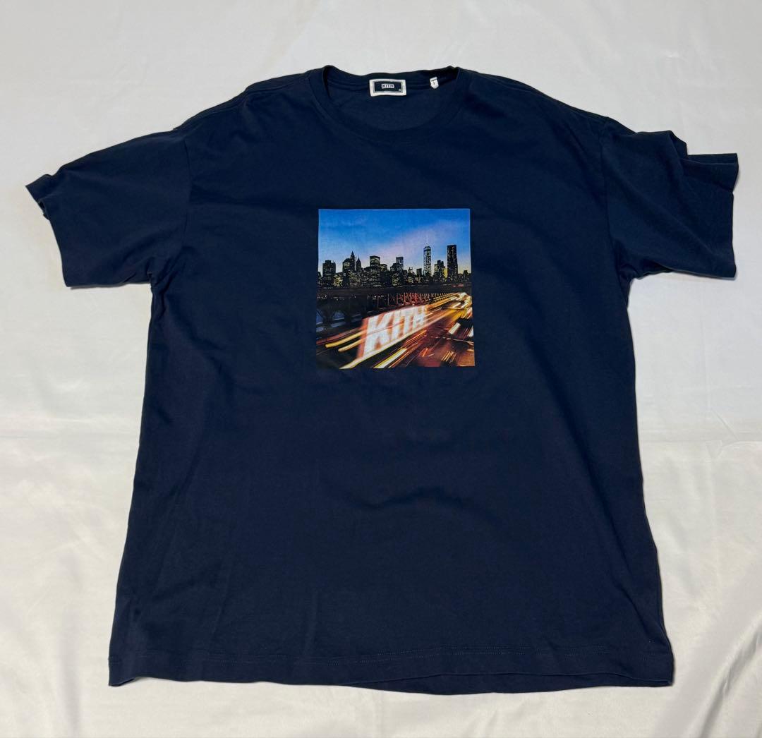 KITH Speed Tee ネイビー M