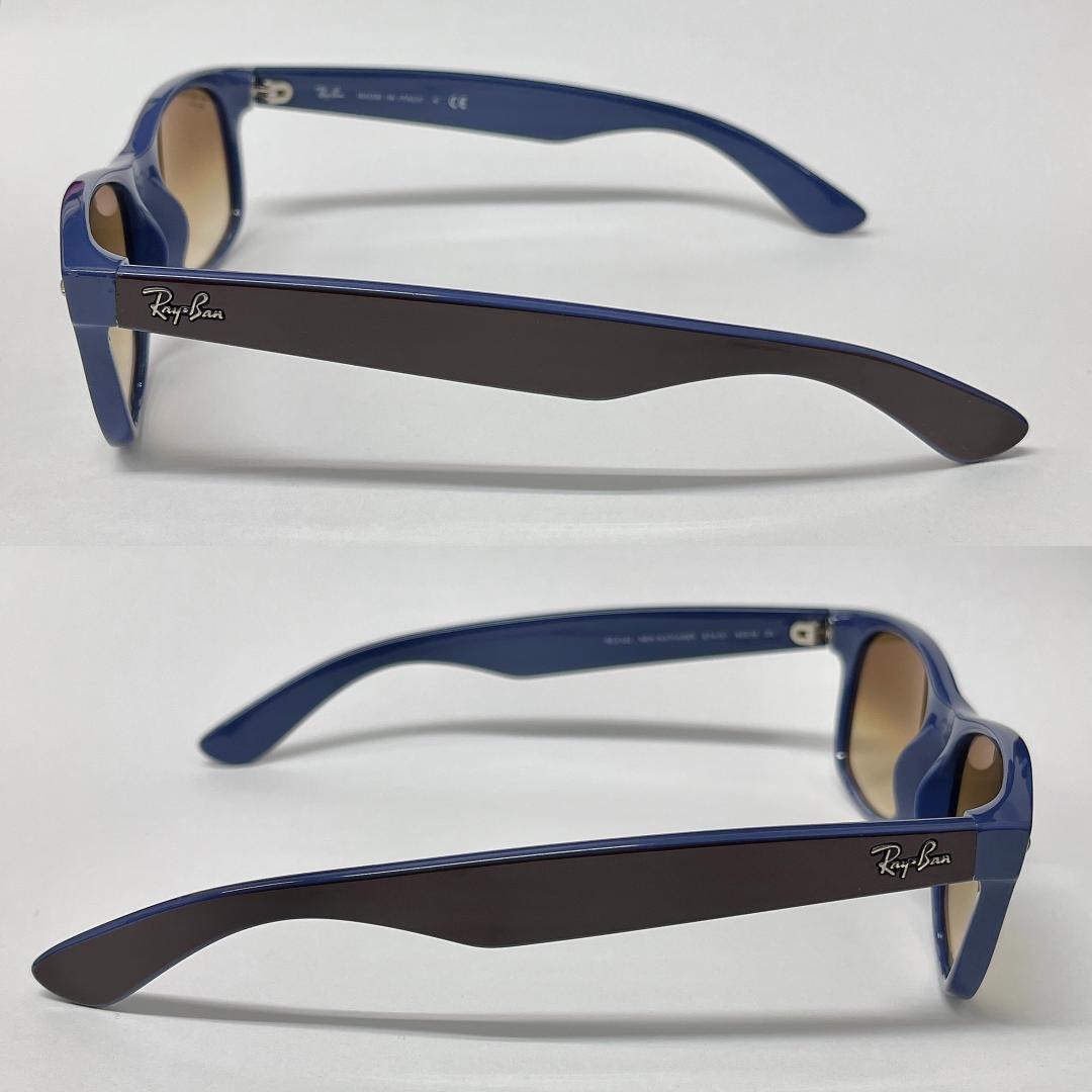 RayBan サングラス NEW WAYFARER ネイビー/ブラウン