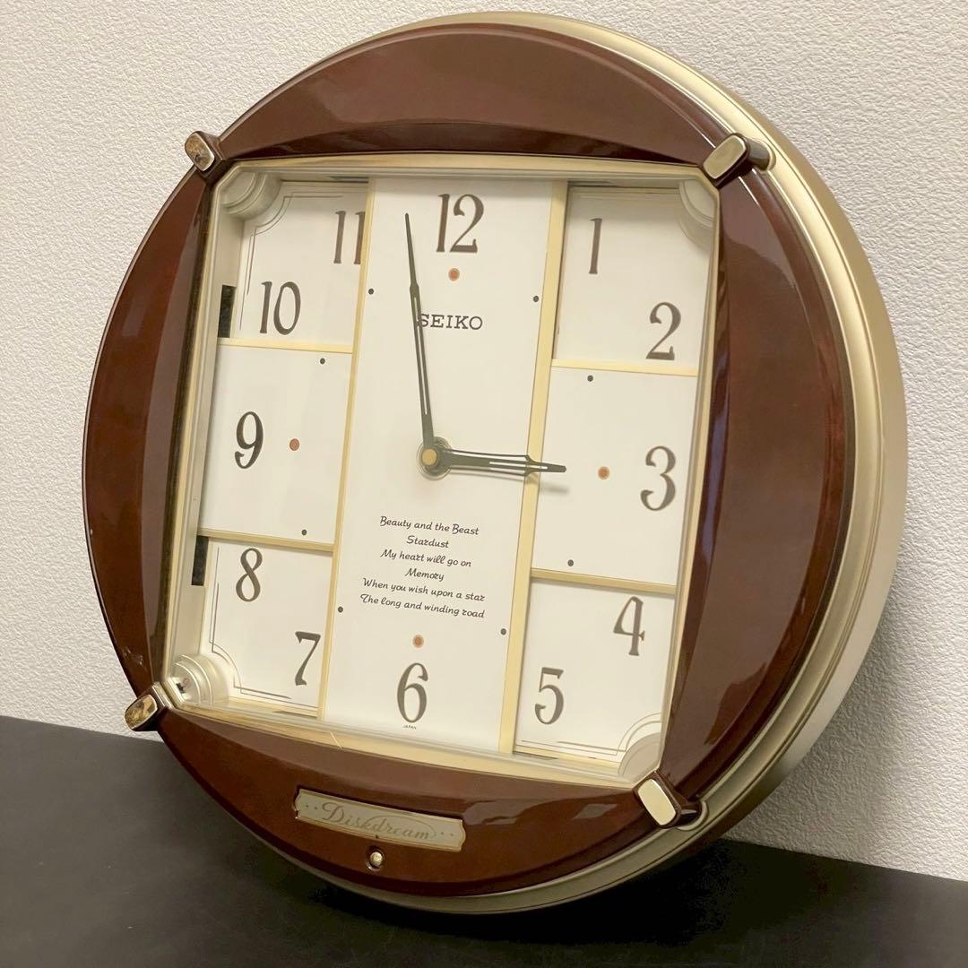 【希少品】SEIKO RE544Bディスクドリーム からくり時計