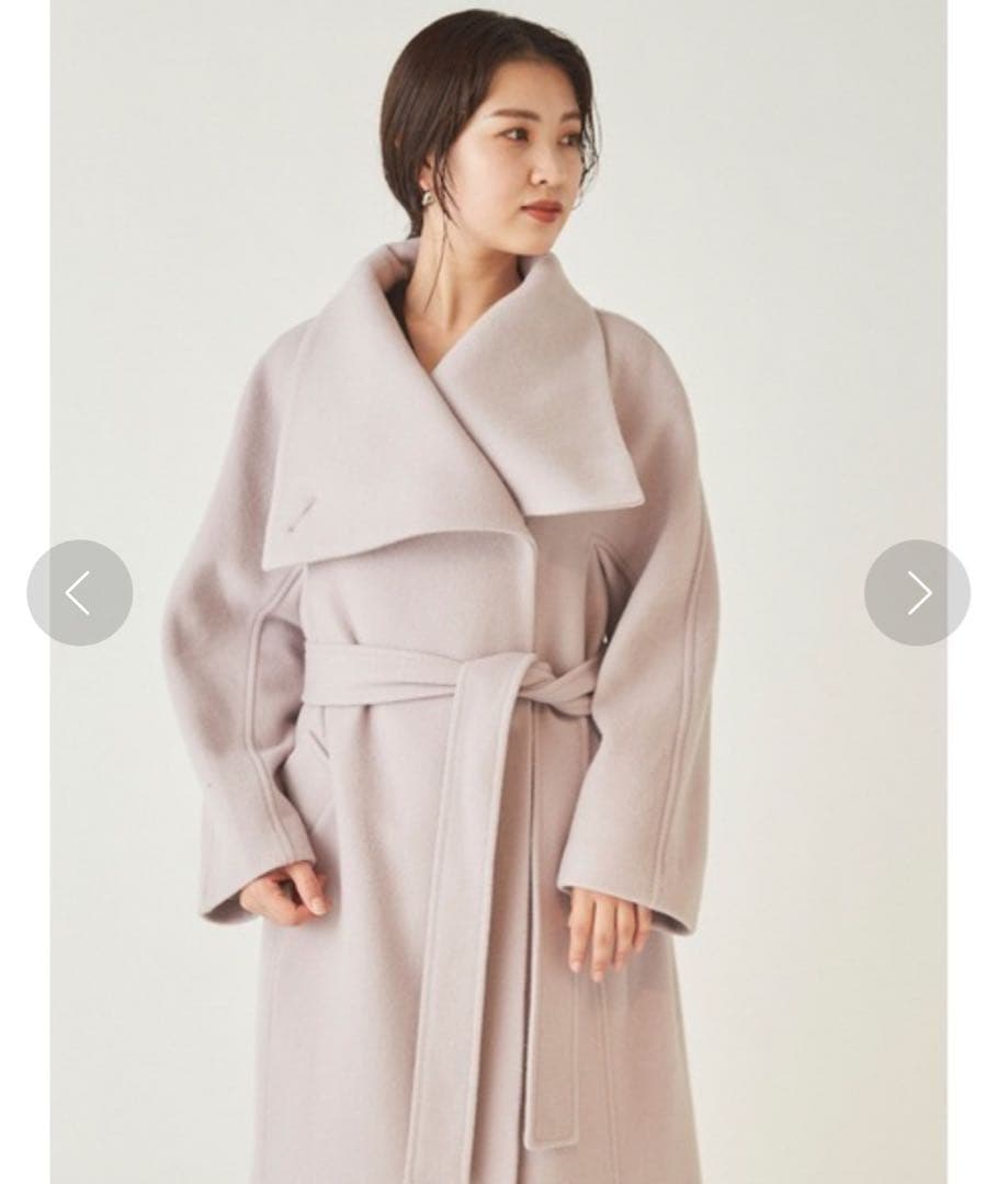 SNIDEL ウールカシミヤビッグスタンドコート　スナイデル ロングコート