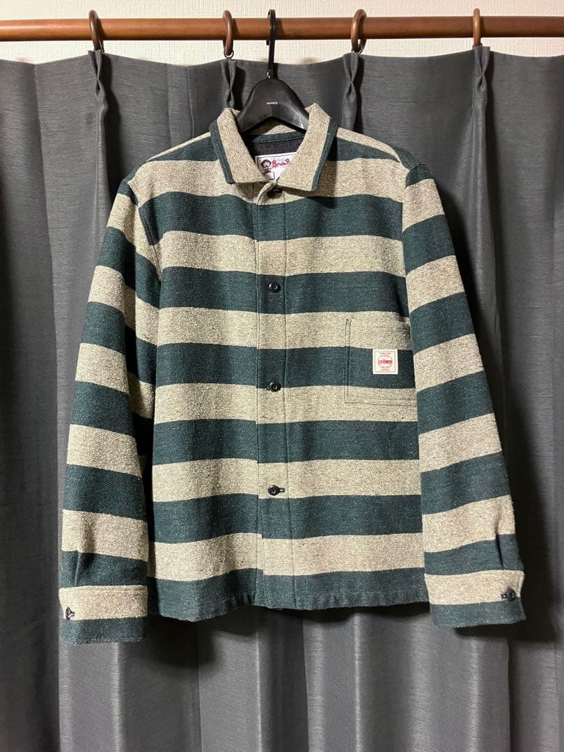【STORM BECKR】【希少】BECKS NEP BORDER SHIRTS