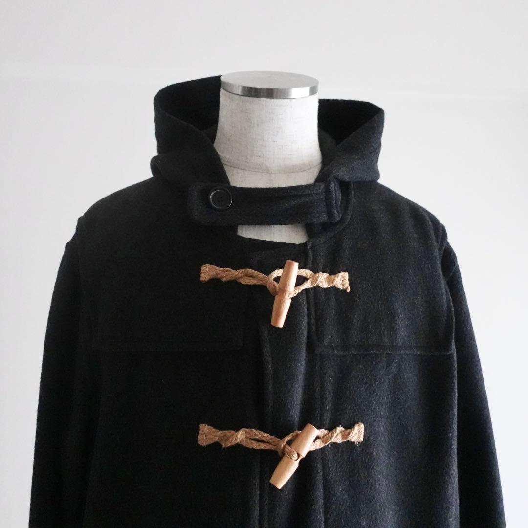 Polo RalphLauren ウール　ダッフルコート　チャコールグレー