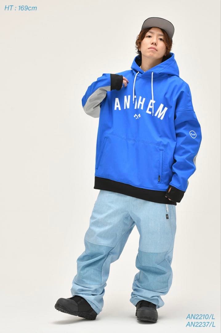 ANTHEM アンセム M スノーボード パーカー HARVEST HOODIE