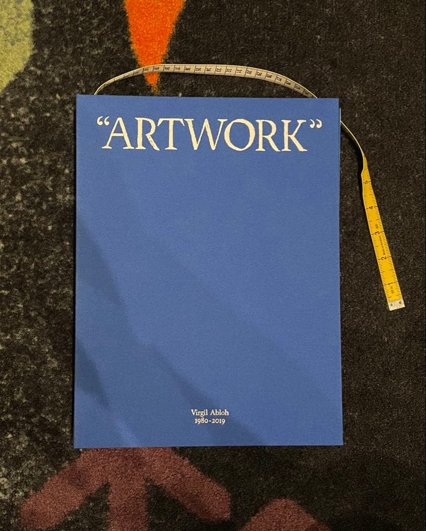 アート・デザイン・音楽 Virgil Abloh \"ARTWORK\" 2019