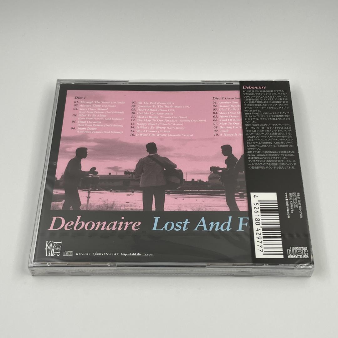 新品 DEBONAIRE デボネア LOST&FOUND 2CD 特典CD-R付