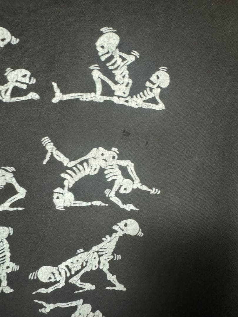 ビンテージ　Tシャツ　スカル　エロ　48手　袖シングル