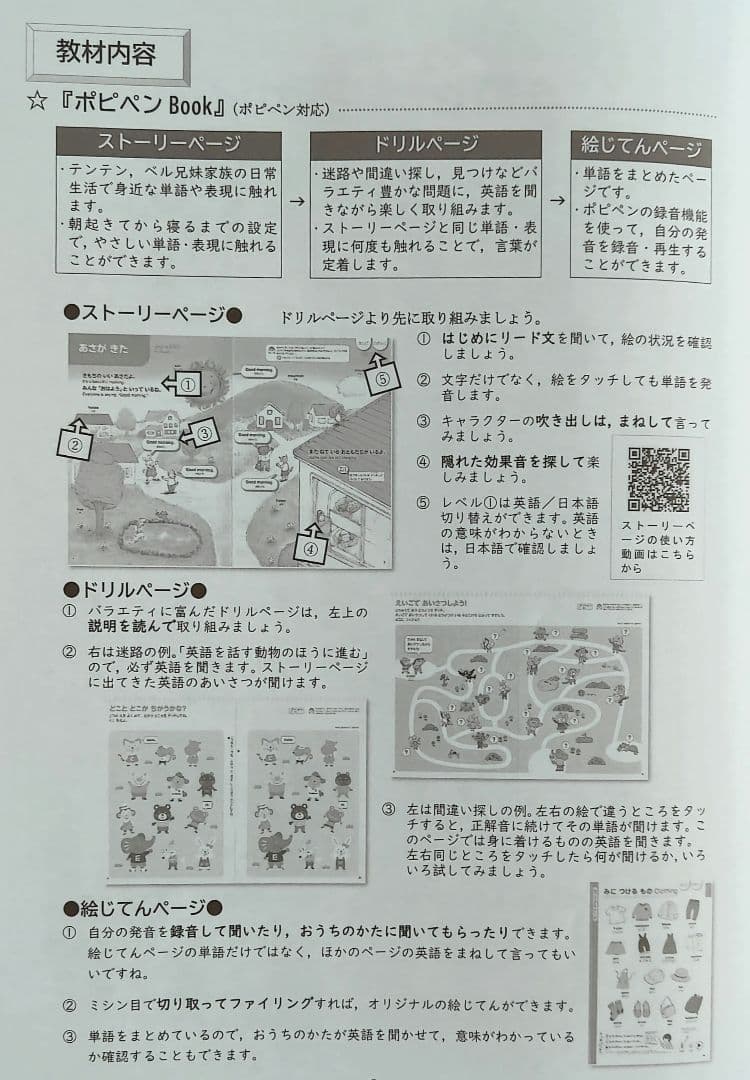ポピーキッズイングリッシュ　レベル１　全セット
