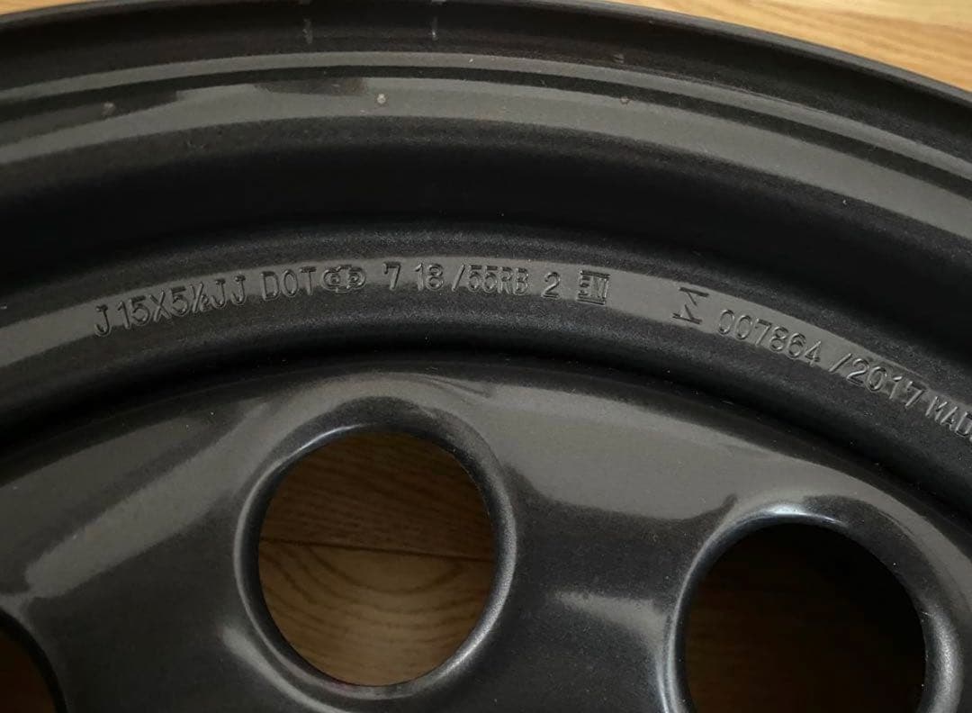 ジムニーシエラ　 純正15インチ スチールホイール　1本