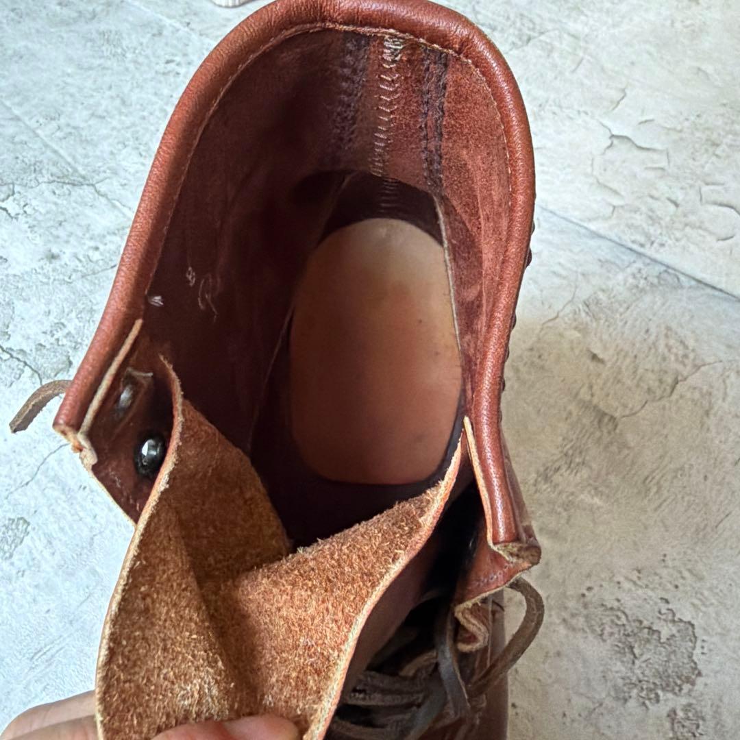 80s Russell Moccasinラッセルモカシン モカシンブーツ US8