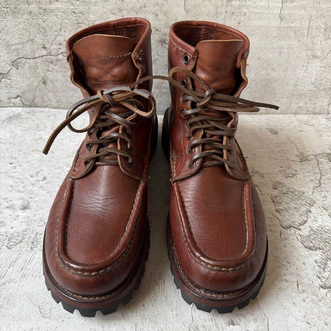 80s Russell Moccasinラッセルモカシン モカシンブーツ US8