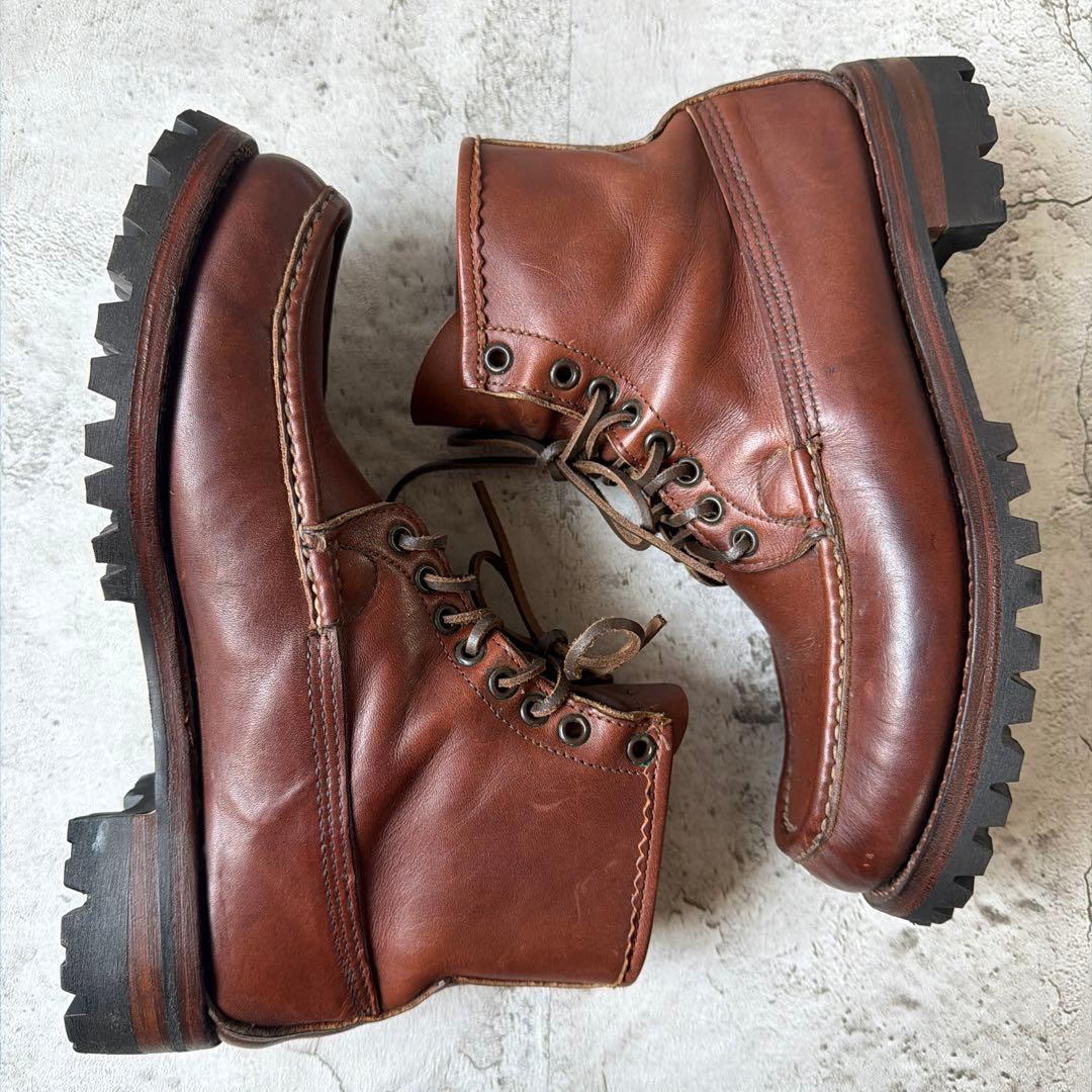80s Russell Moccasinラッセルモカシン モカシンブーツ US8